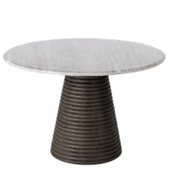 Stół jadalniany HYGYD 115 cm drewno mango*Zona-Design Clearance