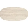 Stół JULIUS 200 cm odcień trawertynu naturalny czarny*Halmar New