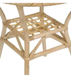Stół KAPE 75 cm ratan naturalny*Zona-Design Outlet