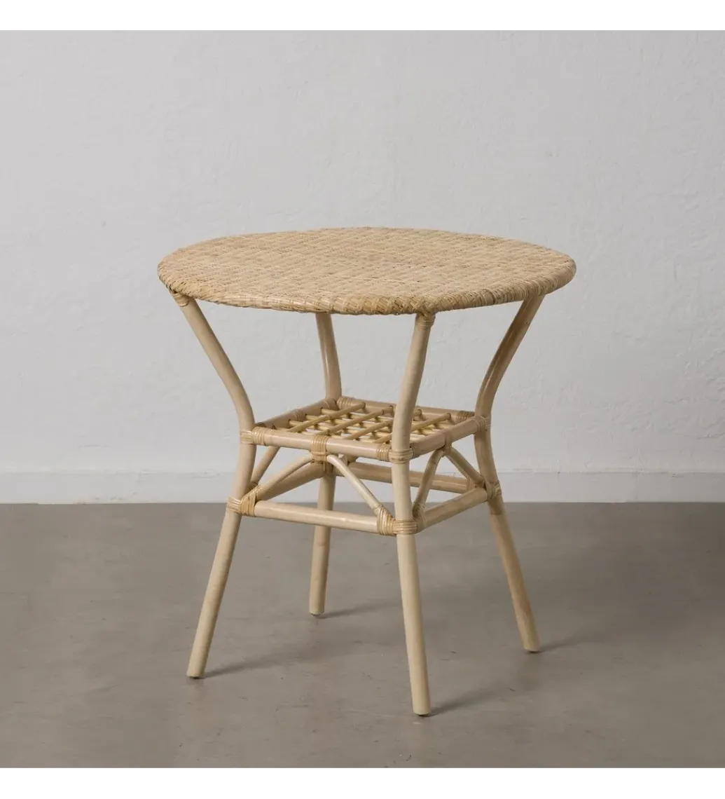 Stół KAPE 75 cm ratan naturalny*Zona-Design Outlet