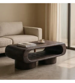 Stół kawowy HIKORI 122 cm drewno mango*Zona-Design Outlet
