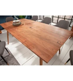 Stół Komodo Mystic 160 cm drewno akacja*Invicta Interior - przedsprzedaż Clearance