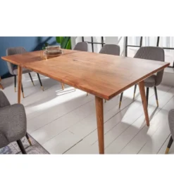 Stół Komodo Mystic 160 cm drewno akacja*Invicta Interior - przedsprzedaż Clearance