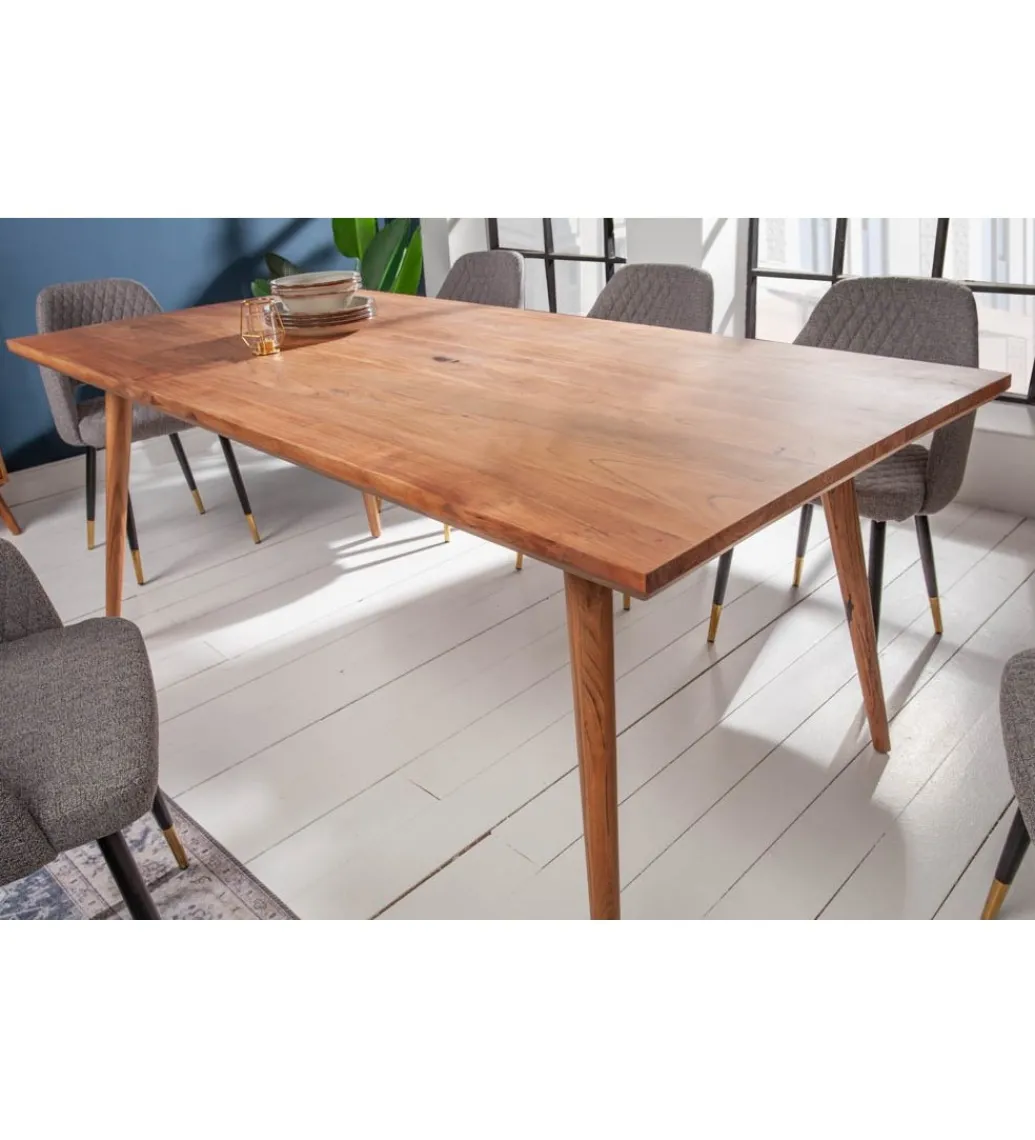 Stół Komodo Mystic 160 cm drewno akacja*Invicta Interior - przedsprzedaż Clearance