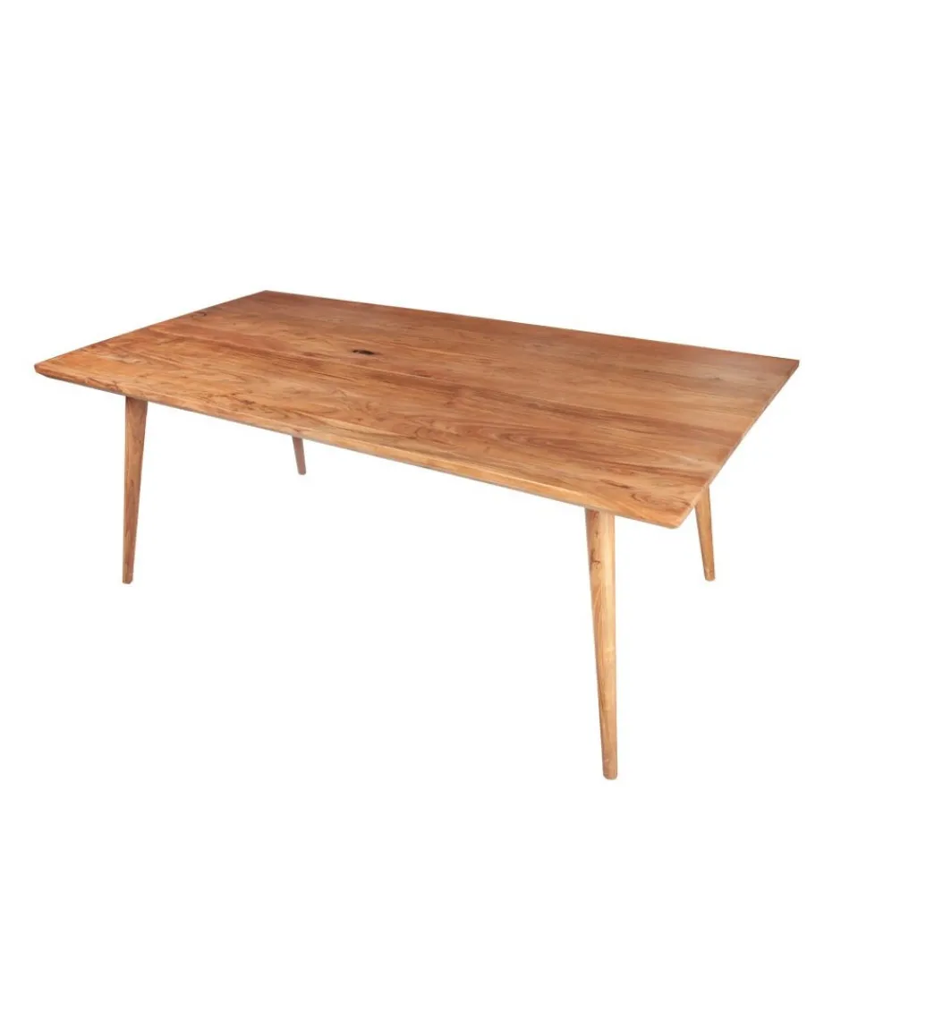 Stół Komodo Mystic 160 cm drewno akacja*Invicta Interior - przedsprzedaż Clearance