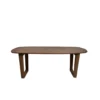 Stół KORTE 200 cm drewno mango brąz*LF-Design Discount