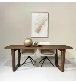 Stół KORTE 200 cm drewno mango brąz*LF-Design Discount