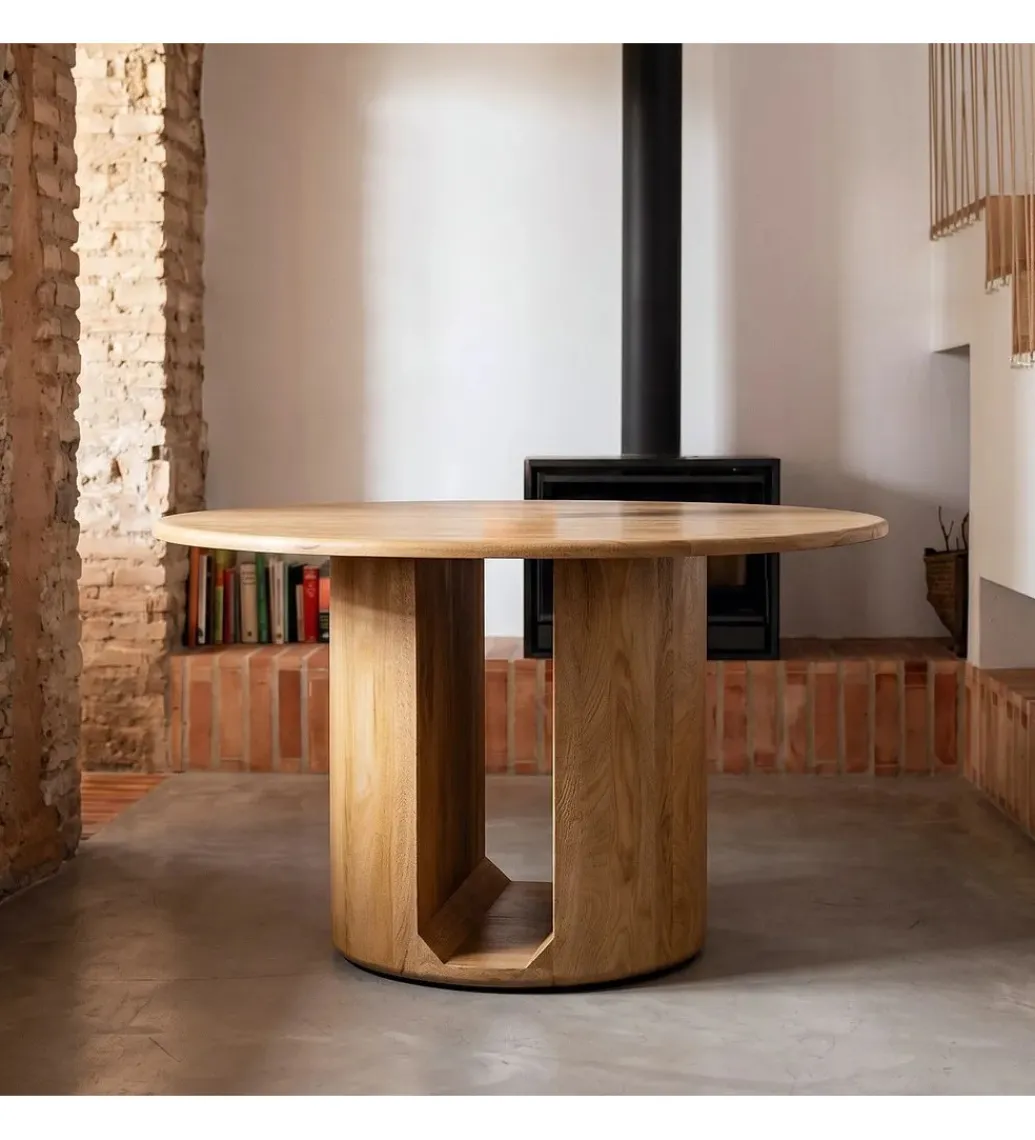 Stół KOSONA 130 cm drewno mango*Zona-Design Outlet