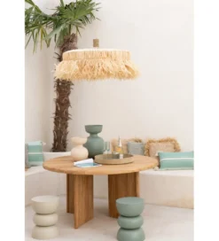 Stół LEMONE 150 cm drewno teak naturalny*J-Line Sale