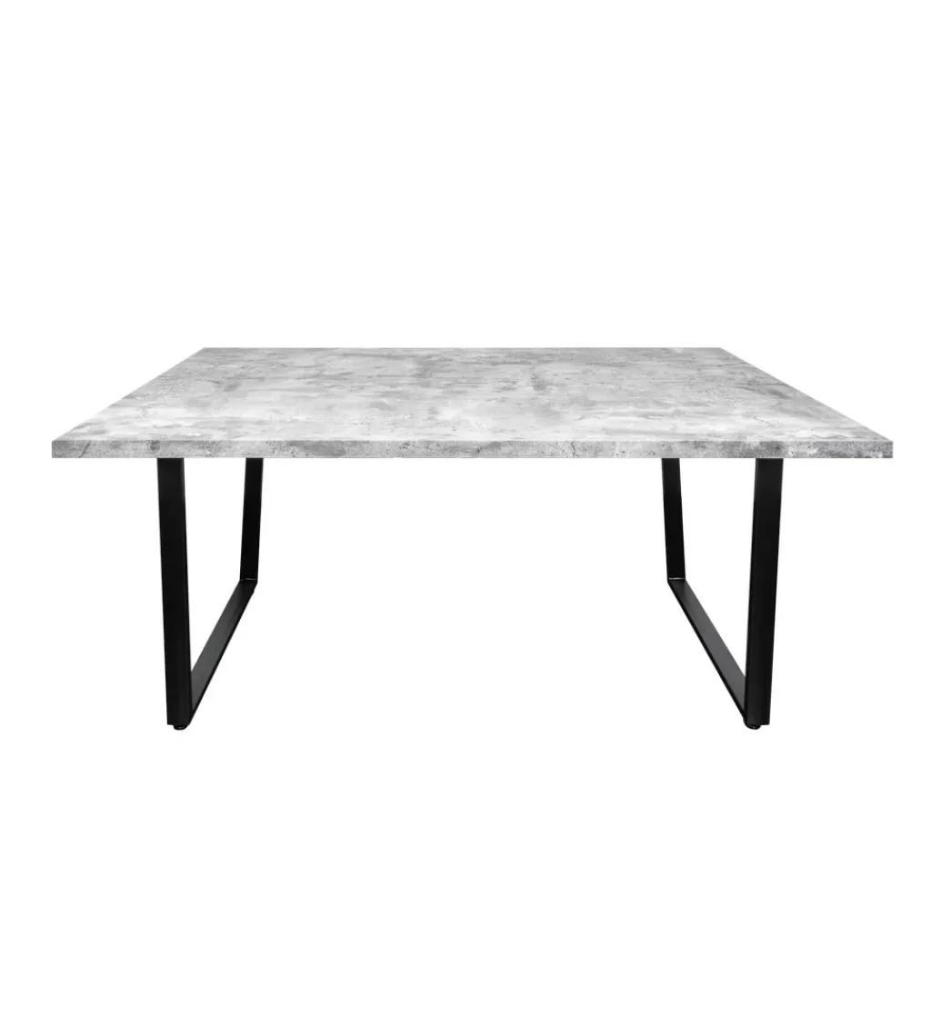 Stół Loft 160 cm w optyce betonu*Invicta Interior New