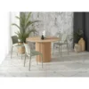 Stół LOPEZ 120 cm w kolorze dąb naturalny*Halmar Online