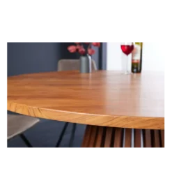 Stół MAISON JADE 120 cm okrągły drewno akacja*Invicta Interior
