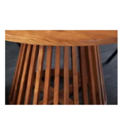 Stół MAISON JADE 140 cm okrągły drewno akacja*Invicta Interior Best
