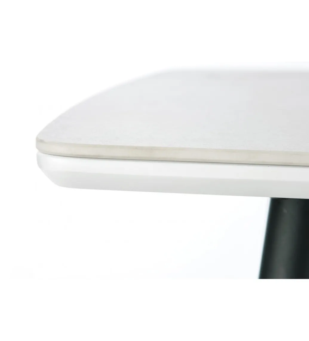 Stół MARCO 120 cm w optyce białego marmuru*Halmar Hot