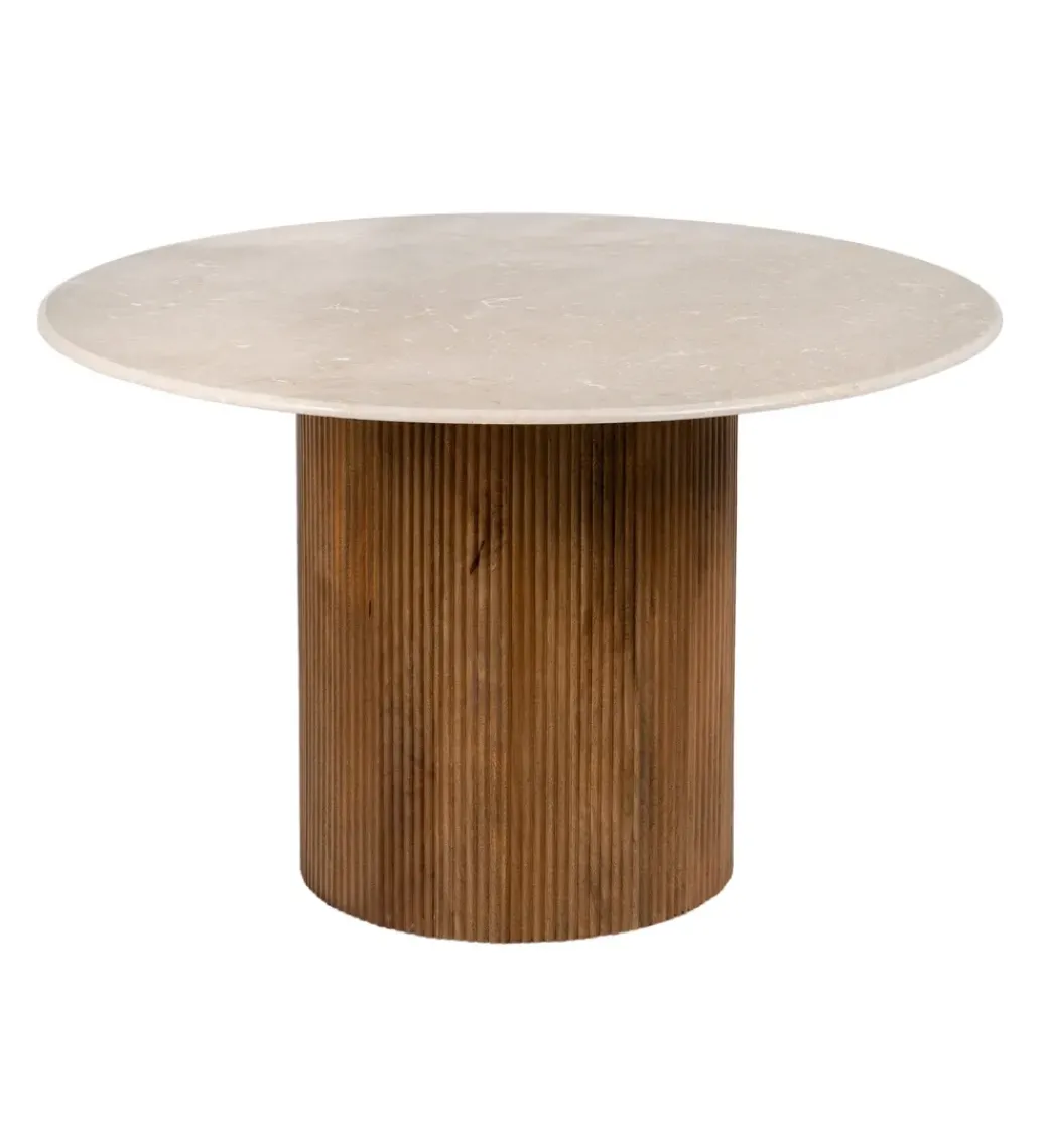Stół MERTYL 120 cm okrągły naturalny*Zona-Design Sale