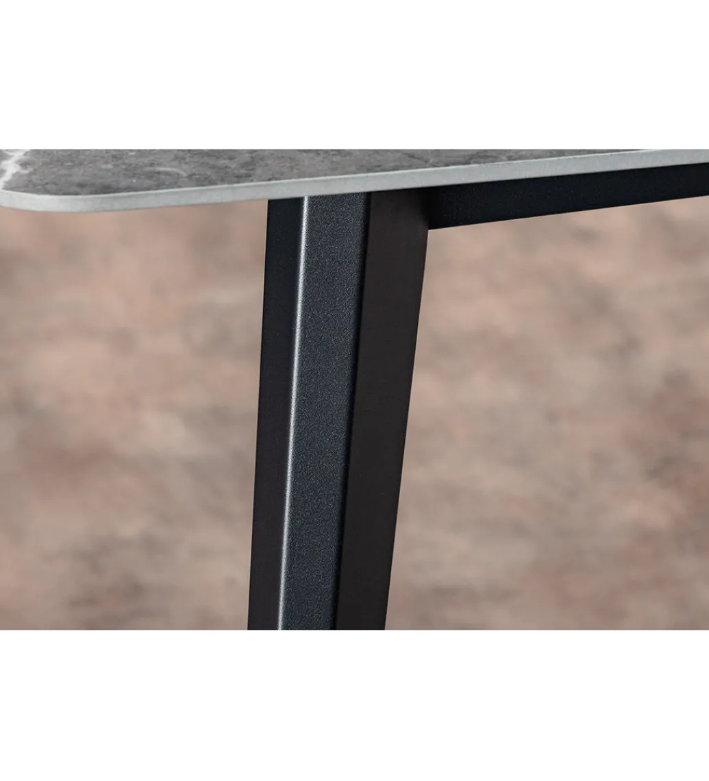 Stół MILANO 180 cm ceramiczny blat antracyt*Invicta Interior Discount