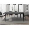 Stół MILANO 160 cm ceramiczny marmur blat antracyt*Invicta Interior Hot