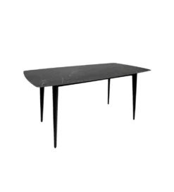 Stół MILANO 160 cm ceramiczny marmur blat antracyt*Invicta Interior Hot