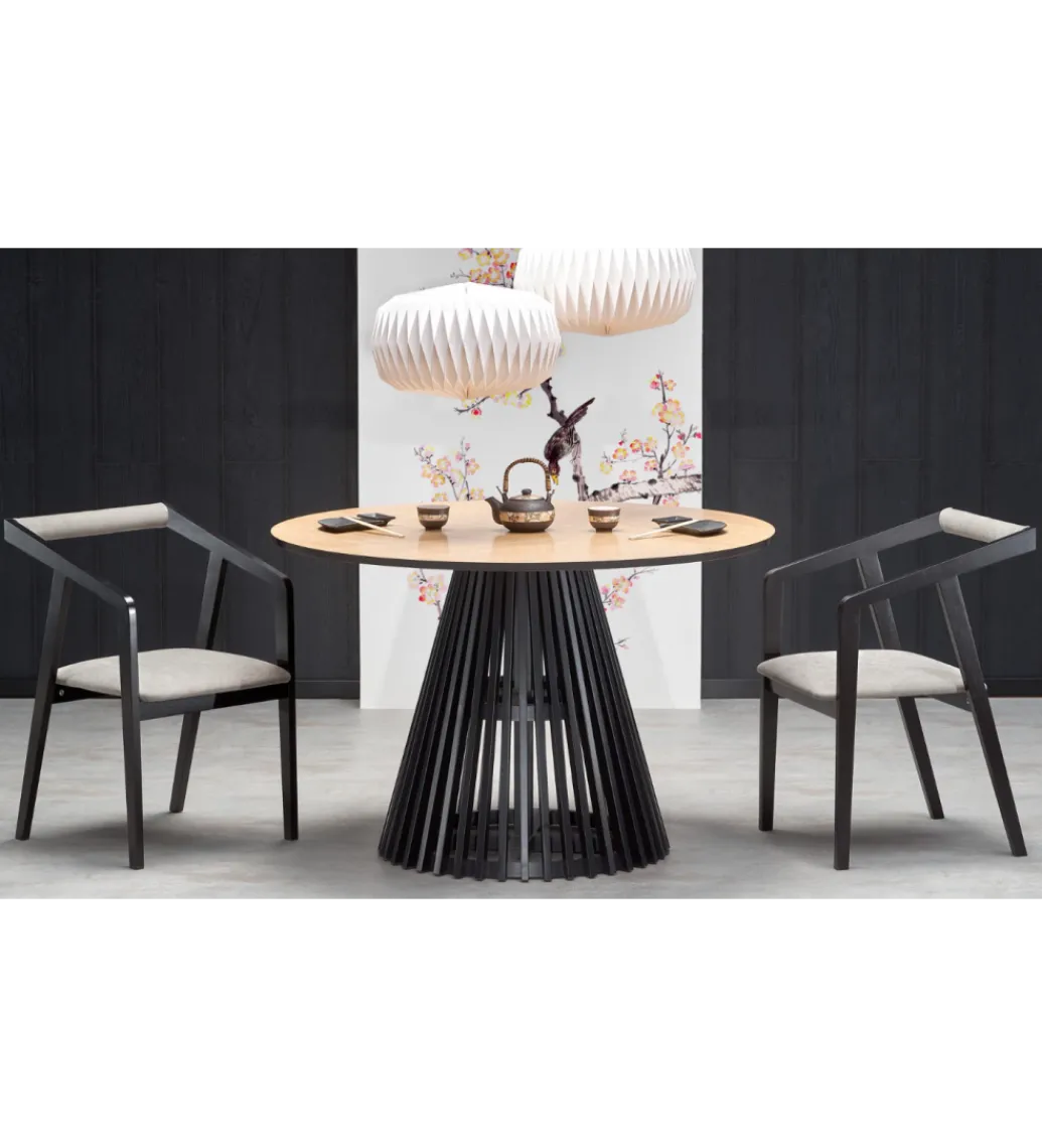 Stół MIYAKI 120 cm naturalny*Halmar Online