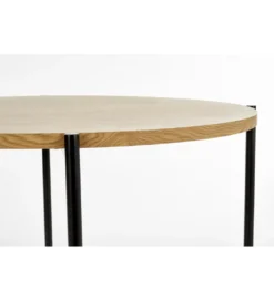 Stół MORGAN 120 cm w kolorze dąb złoty*Halmar Discount