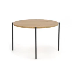 Stół MORGAN 120 cm w kolorze dąb złoty*Halmar Discount