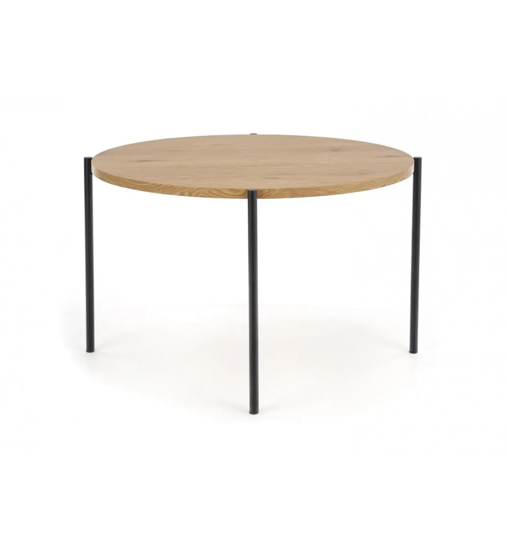 Stół MORGAN 120 cm w kolorze dąb złoty*Halmar Discount