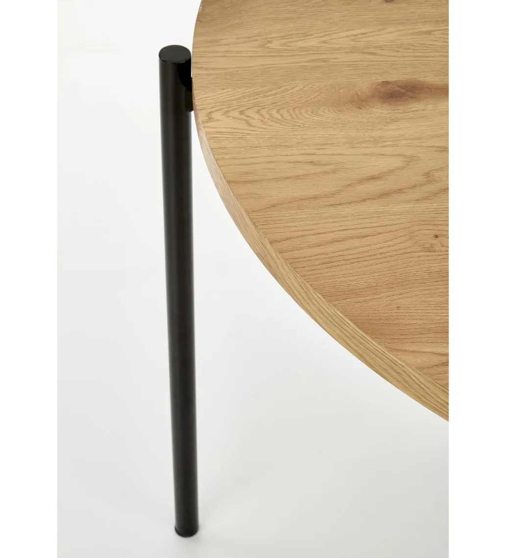 Stół MORGAN 120 cm w kolorze dąb złoty*Halmar Discount