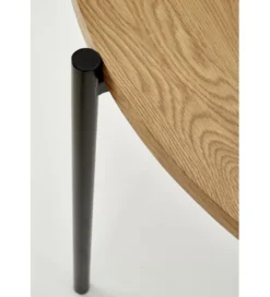 Stół MORGAN 120 cm w kolorze dąb złoty*Halmar Discount
