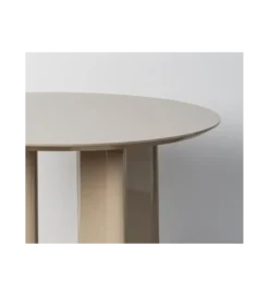 Stół MYKA 120 cm szklany taupe*Zona-Design