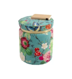 Stołek FLOWER 39 cm niebieski*KARE Outlet