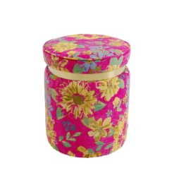 Stołek FLOWER 39 cm różowy*KARE