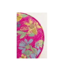 Stołek FLOWER 39 cm różowy*KARE