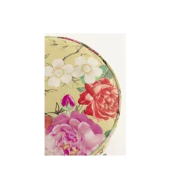 Stołek FLOWER 39 cm żółty*KARE