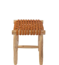 Stołek GASAM 45 cm pomarańczowy*J-Line Discount