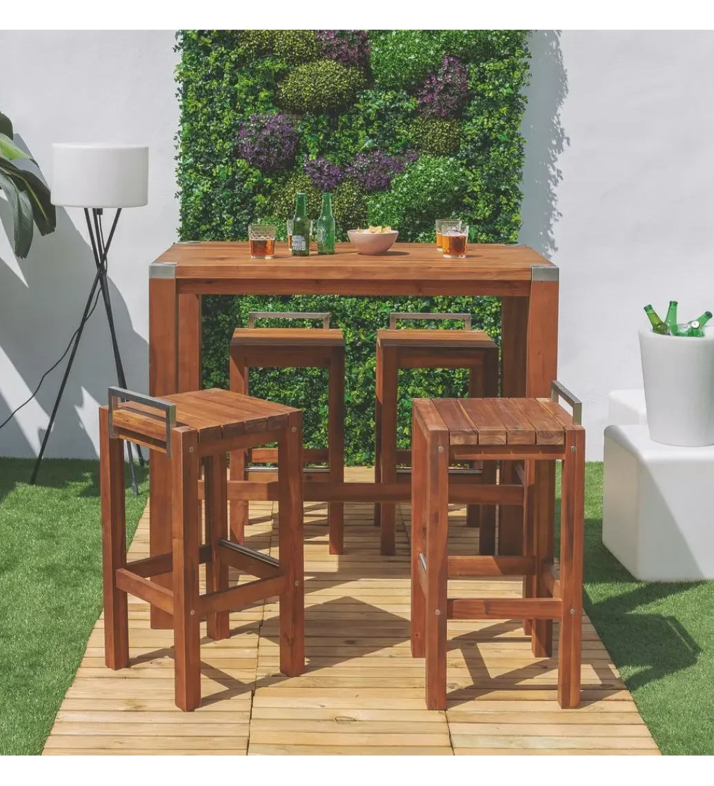 Stołek GRUNTO 80 cm naturalny*Zona-Design Sale