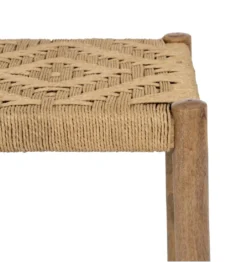 Stołek NEBERNLI 40 cm drewno mango naturalny*Zona-Design Hot