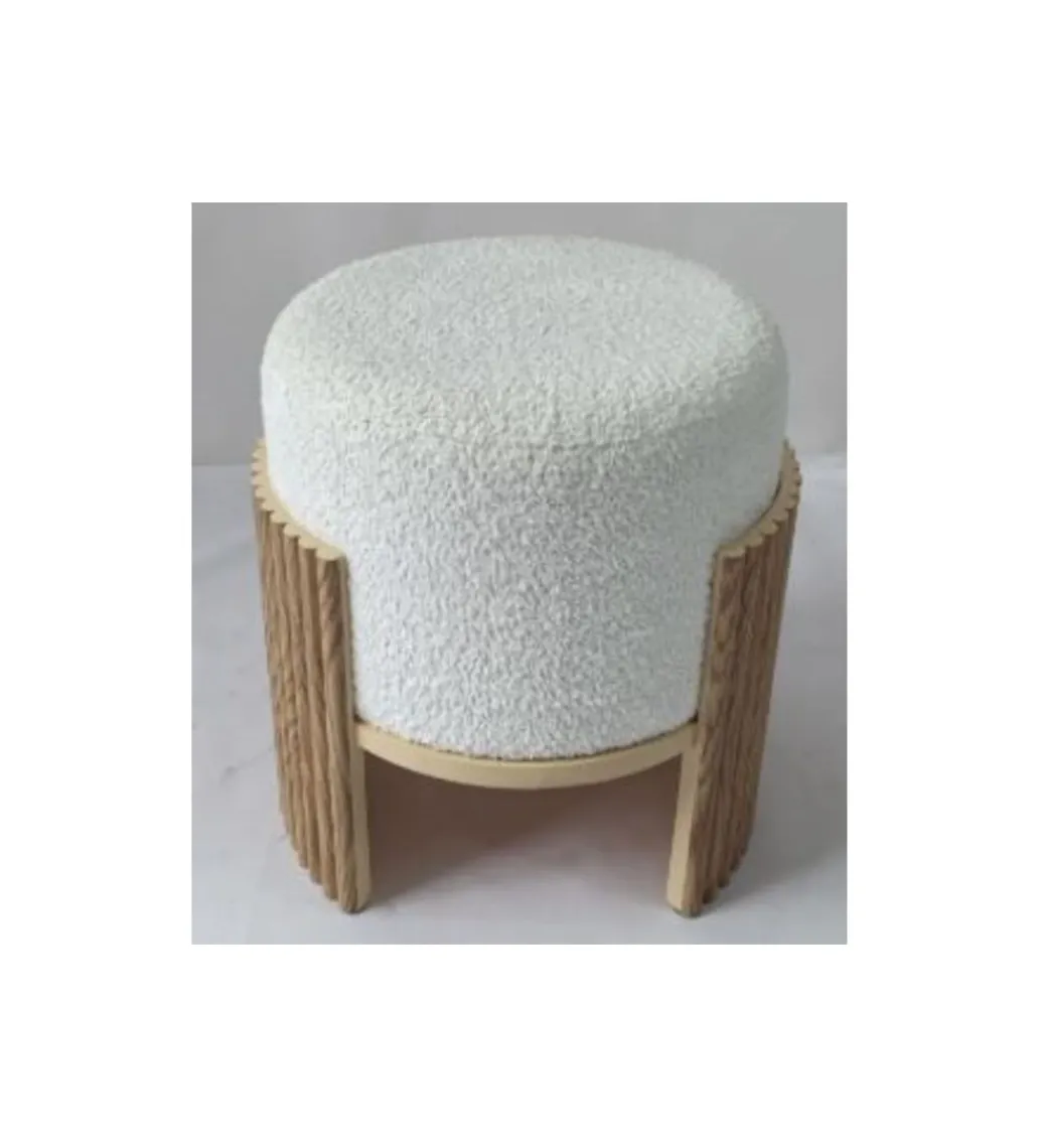 Stołek SAMU 43 cm naturalny*KARE Hot