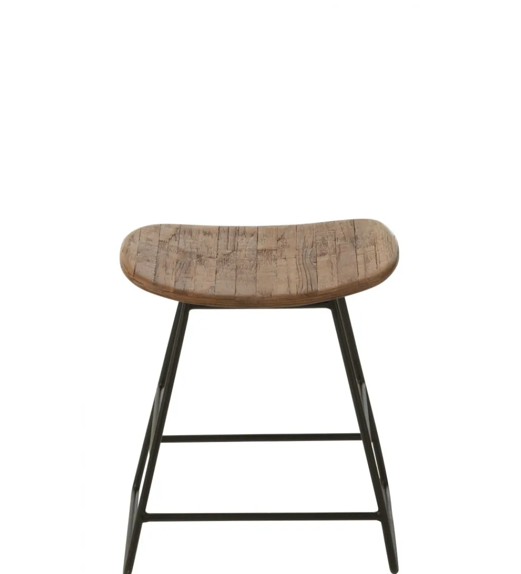 Stołek UDINE drewno teak*J-Line Hot