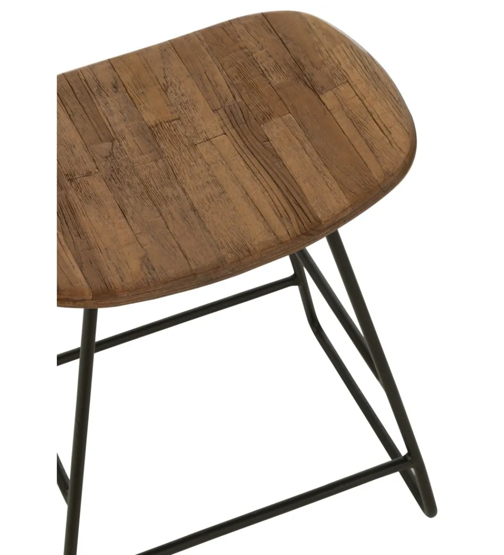 Stołek UDINE drewno teak*J-Line Hot