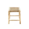 Stołek WAVERLY 60 cm drewno teak*J-Line