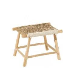 Stołek WAVERLY 60 cm drewno teak*J-Line
