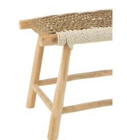 Stołek WAVERLY 60 cm drewno teak*J-Line