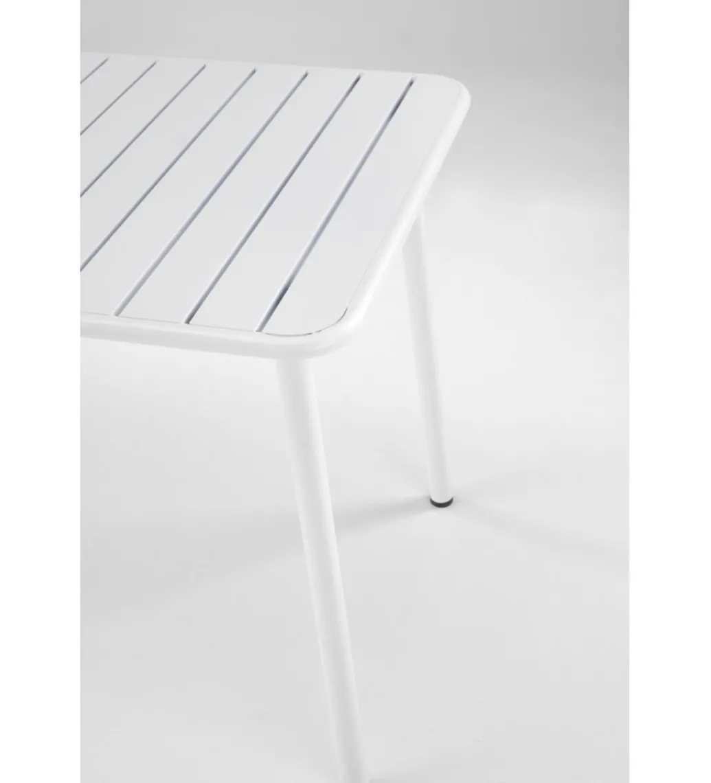 Stół ogrodowy BOSCO 140 cm biały*Halmar Discount