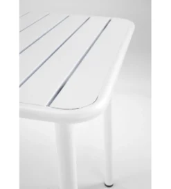 Stół ogrodowy BOSCO 140 cm biały*Halmar Discount