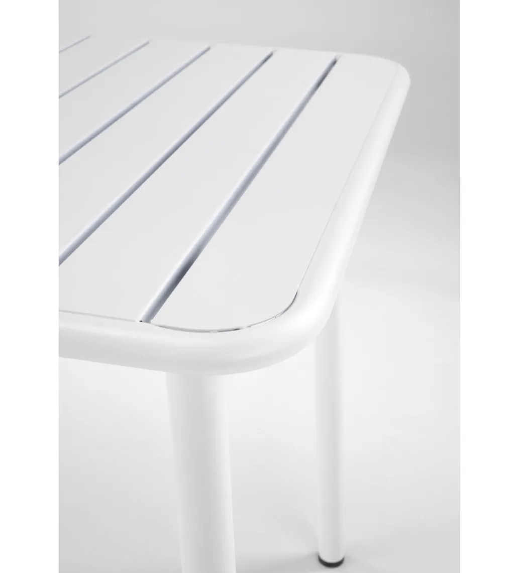 Stół ogrodowy BOSCO 140 cm biały*Halmar Discount