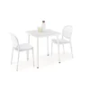 Stół ogrodowy BOSCO 70 cm biały*Halmar Online