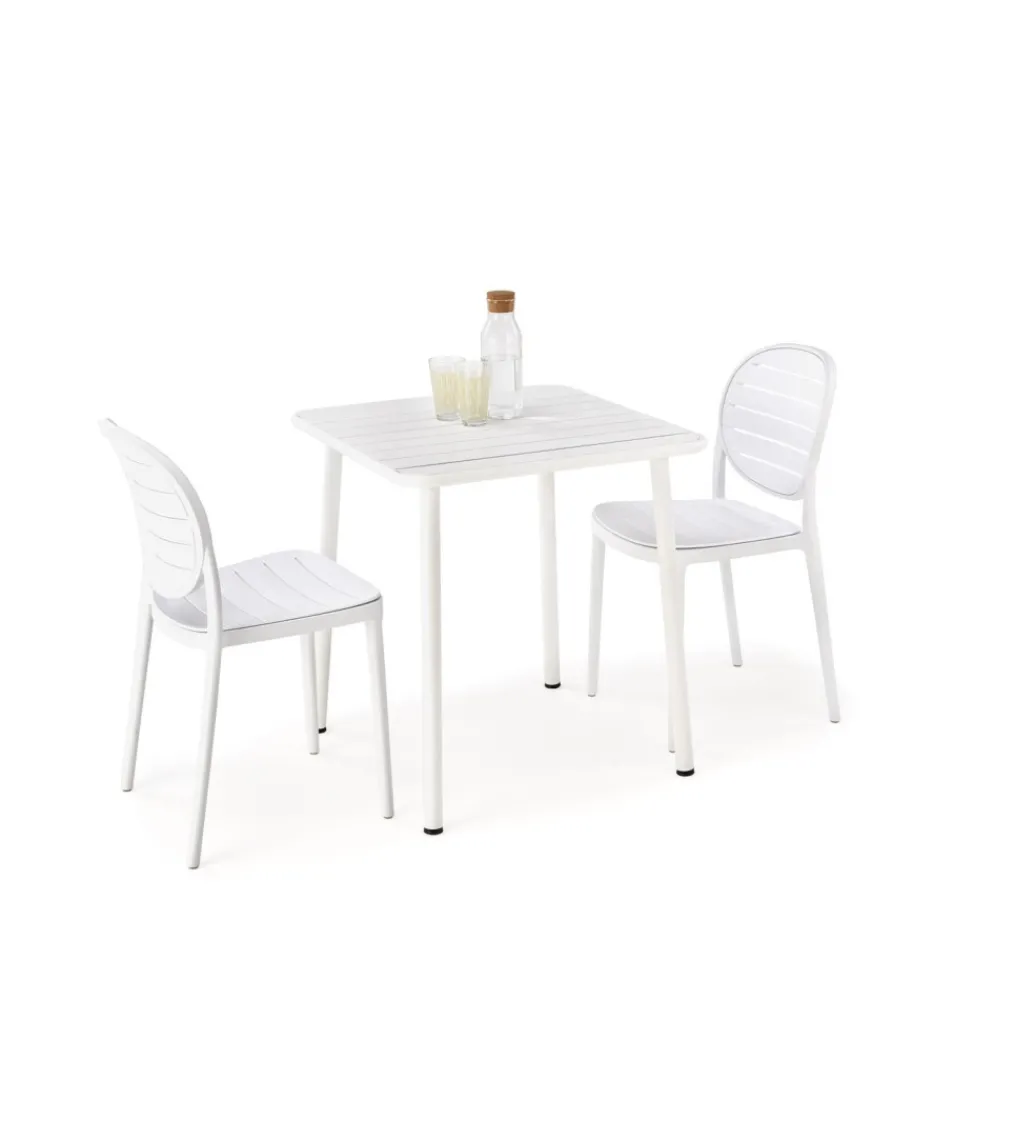 Stół ogrodowy BOSCO 70 cm biały*Halmar Online