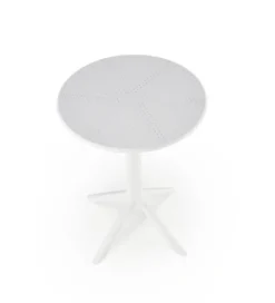 Stół ogrodowy CALVO 72 cm biały*Halmar New