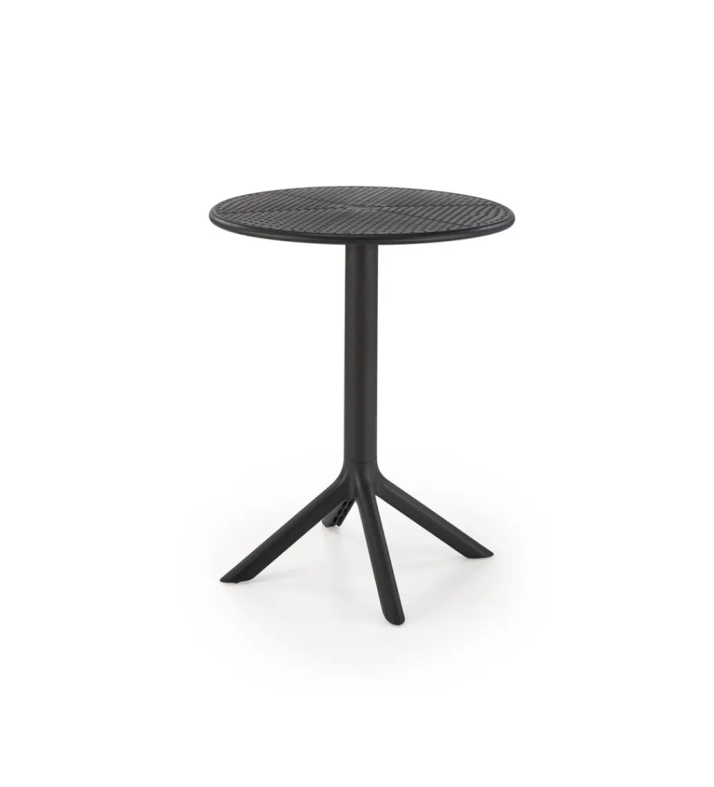 Stół ogrodowy CALVO 72 cm czarny*Halmar Online