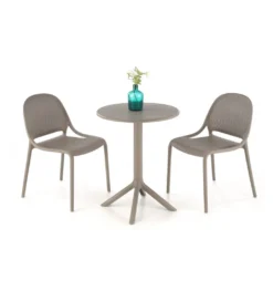 Stół ogrodowy CALVO 72 cm khaki*Halmar Discount